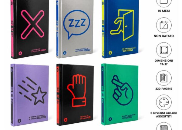 DIARIO AGENDA 10 MESI REVIVAL BE SMART ART.06971664