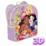 ZAINO ASILO 3D 31CM PRINCESS ART.06971668
