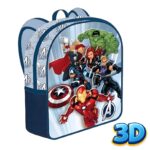 ZAINO ASILO 3D 31CM AVENGERS ART.06971671