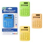 CALCOLATRICE 8 CIFRE MINI 4 COL. ASS. IN BLISTER BE SMART ART.01370020