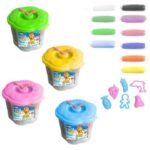 PLASTI-DOH OROLOGIO PLASTILINA 8CM 10PZ+3 FORME 60GR BE SMART ART.01050258