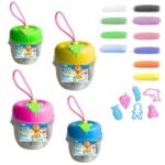 PLASTI-DOH MINI MELA PLASTILINA 8CM 10PZ+3 FORME 60GR BE SMART ART.01050257