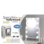 SPECCHIO 12 LED 30X40