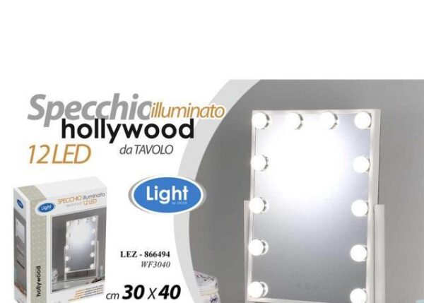 SPECCHIO 12 LED 30X40