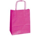 BUSTA REGALO CARTA KRAFT MAGENTA 22X10X29 90GR FSC 25PZ