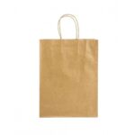 BUSTA REGALO CARTA KRAFT AVORIO 18X8X24 90GR 25PZ