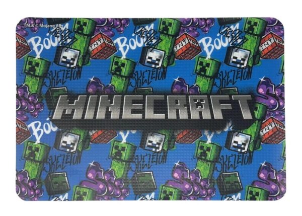 MINECRAFT TOVAGLIETTA RIPIEGABILE IN SILICONE