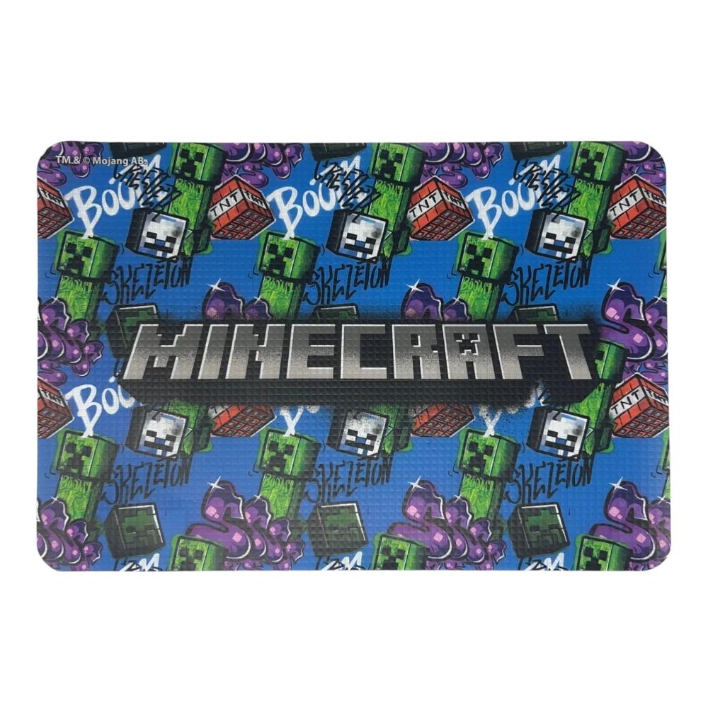 MINECRAFT TOVAGLIETTA RIPIEGABILE IN SILICONE MINECRAFT TOVAGLIETTA RIPIEGABILE IN SILICONE