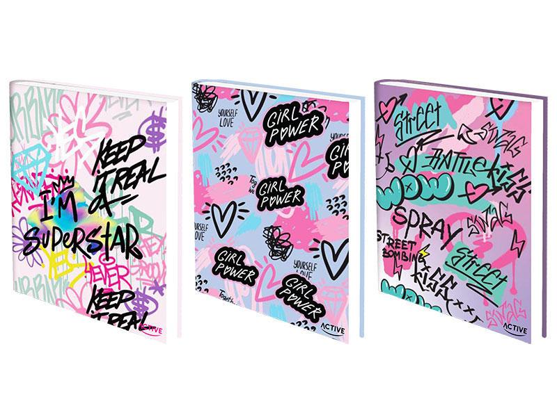 DIARIO ACTIVE POCKET TRENDY GIRL ART.D42565 DIARIO ACTIVE POCKET TRENDY GIRL ART.D42565