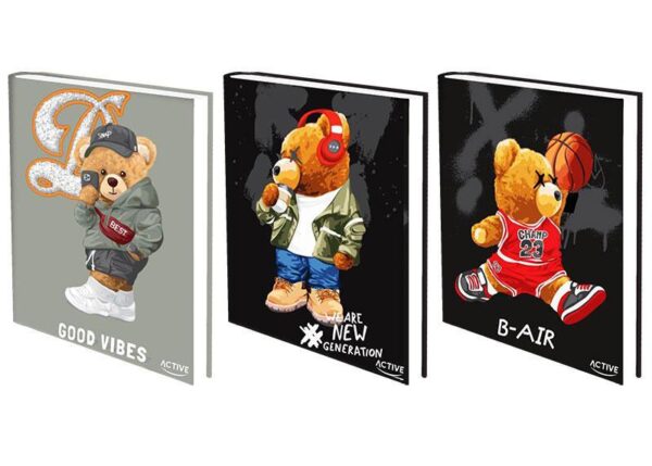 DIARIO ACTIVE POCKET TEDDY BOY ART.D42575