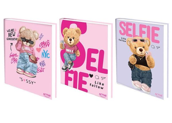 DIARIO ACTIVE POCKET TEDDY GIRL ART.D42577