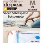 SACCO SALVASPAZIO SOTTOVUOTO 60X80CM 1PZ