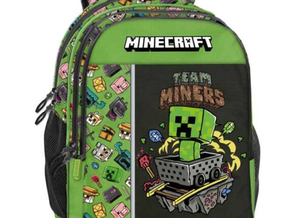 MINECRAFT ZAINO SCUOLA ORG MASCOTS 75959