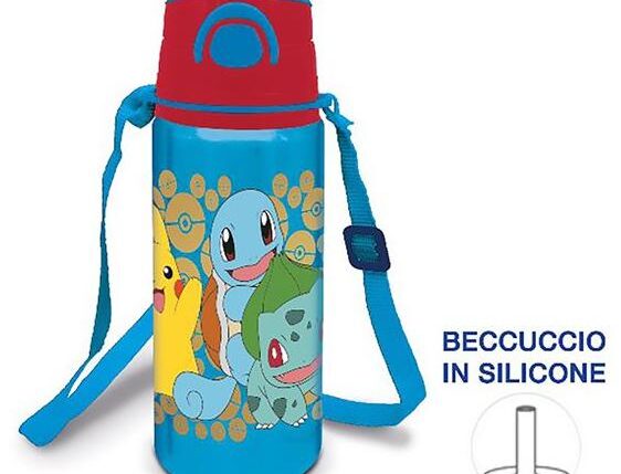 POKEMON BORRACCIA ALLUMINIO C/TRACOLLA 730ML EOL80687