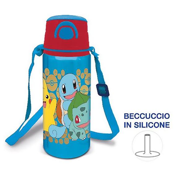 POKEMON BORRACCIA ALLUMINIO C/TRACOLLA 730ML EOL80687 POKEMON BORRACCIA ALLUMINIO C/TRACOLLA 730ML EOL80687