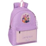 ZAINO AMERICANO K-POP DEMON HUNTER ICONIC 31X43X13CM ROSA, CON TASCA PER PORTATILE 14.1'' ART.642667775