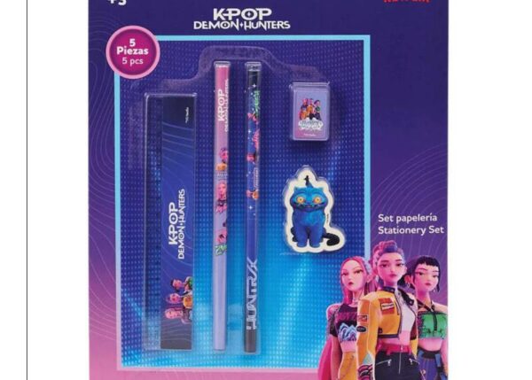 KIT CANCELLERIA K-POP DEMON HUNTERS -STATIONERY ART.342660780