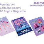 MAXI QUADERNO 20FG 80GR Q K-POP DEMON HUNTERS ART.5326112487Q