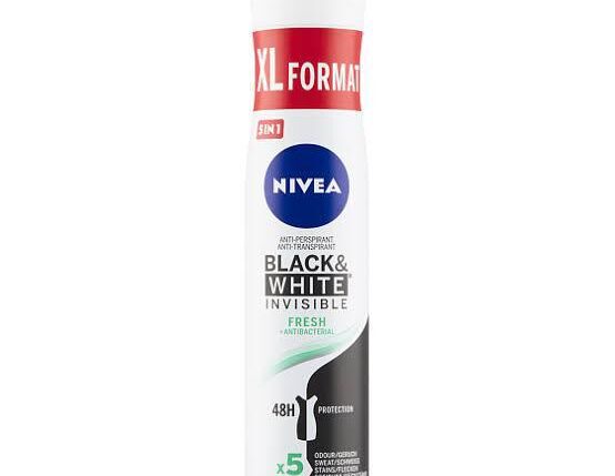 NIVEA DEODORANTE SPRAY 200ML B&W INVISIBLE FRESH