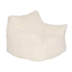 POLTRONA 207360A MUZI VELLUTO BIANCO