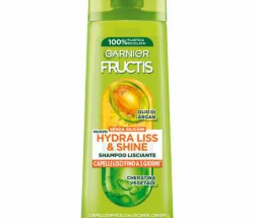 FRUCTIS SHAMPOO 250ML HYDRA LISCIANTI CAPELLI CRESPI NEW
