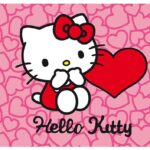 HELLO KITTY TOVAGLIETTA IN TESSUTO SPUGNA 40X30CM