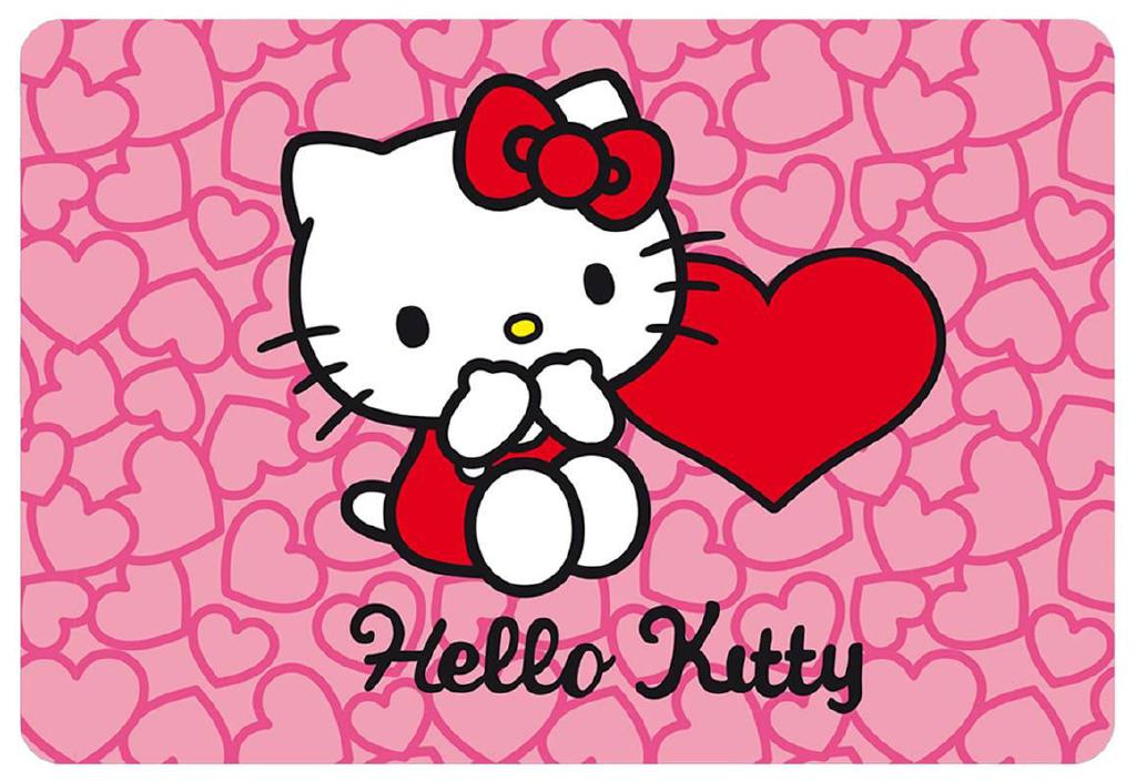 HELLO KITTY TOVAGLIETTA IN TESSUTO SPUGNA 40X30CM HELLO KITTY TOVAGLIETTA IN TESSUTO SPUGNA 40X30CM
