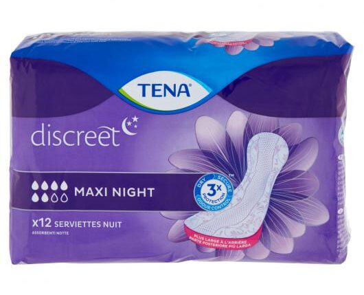 TENA ASSORB.MAXI NIGHT DA 12