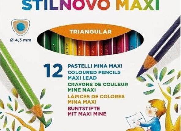 GIOTTO STILNOVO MAXI F225900 PAST. TRIANG. 4.3 ASS 12PZ -X6-