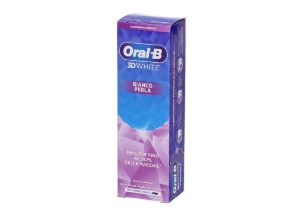 ORAL-B DENT. 75ML 3D WHITE BIANCO PERLA