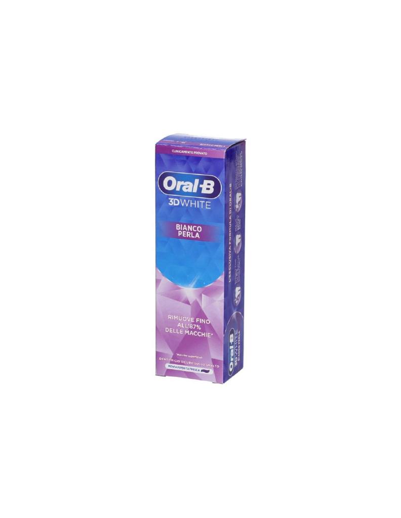 ORAL-B DENT. 75ML 3D WHITE BIANCO PERLA ORAL-B DENT. 75ML 3D WHITE BIANCO PERLA