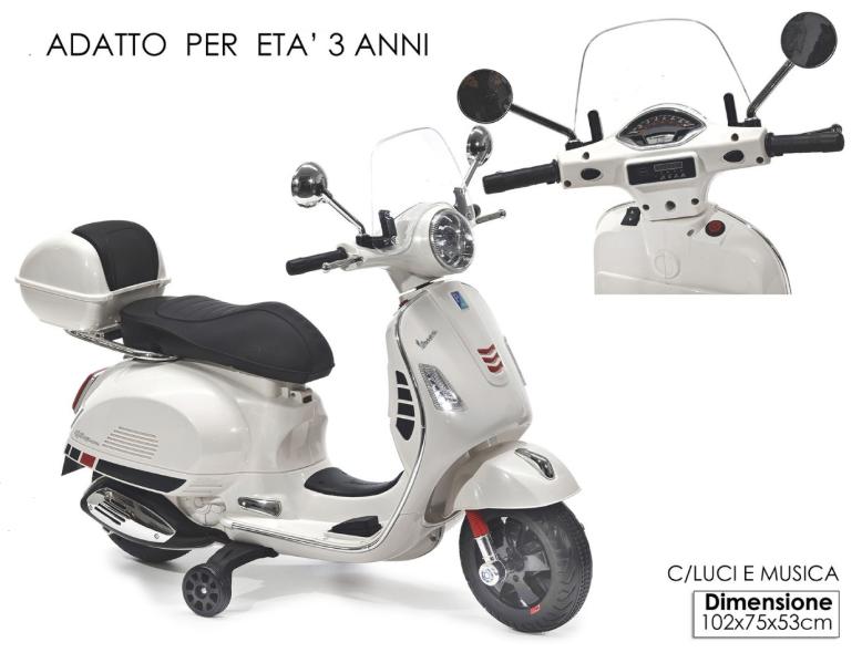 VESPA GTS ELETTRICA BIANCA ART.520314 VESPA GTS ELETTRICA BIANCA ART.520314
