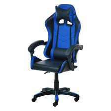 POLTRONA GAMING BLU/NERO ART.681200 POLTRONA GAMING BLU/NERO ART.681200