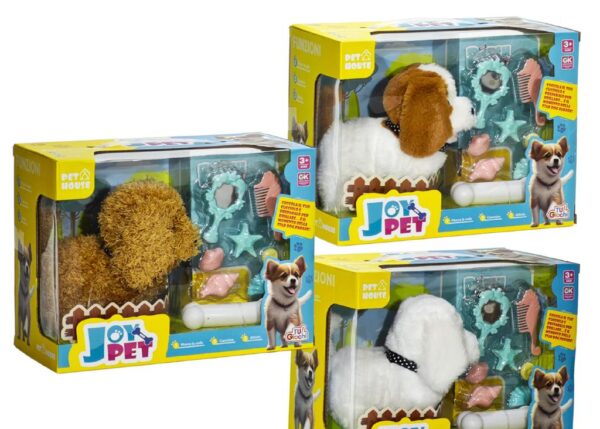 CAGNOLINO INTERATTIVO JOY PET CHE CAMMINA E ABBAIA 3ASS ART.103141