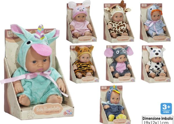 BABY BAMBOLOTTO 8 ASS IN DISPLAY ART.717802