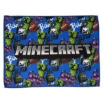 MINECRAFT TOVAGLIETTA IN TESSUTO SPUGNA 40X30 CM