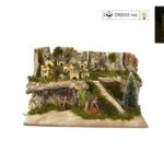PAESAGGIO VUOTO C/FUOCO LED 61X35X35CM SFUSO/BULK ART.FR000147
