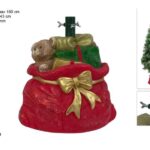 BASE ALBERO SACCO NATALIZIO ROSSO ART.XNA24053091