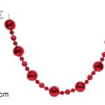 GHIRLANDA PALLINE 180CM ROSSA ART.XNA24039853