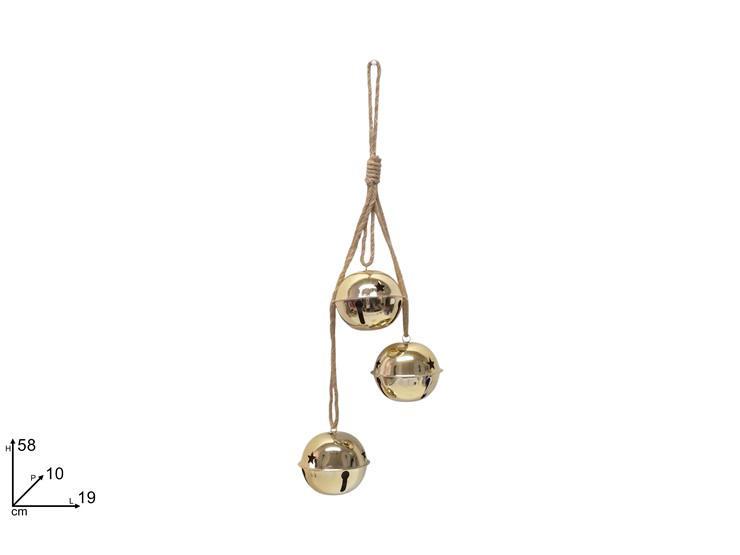 APPENDINO C 3 CAMPANACCI ORO LUCIDI ART.XNA25018231 APPENDINO C 3 CAMPANACCI ORO LUCIDI ART.XNA25018231