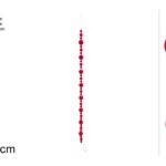 GHIRLANDA 155CM C PALLE IN VELLUTO ROSSA ART.XNA25029251
