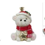 BASE ALBERO ORSETTO BIANCO CON STELLA ART.XNA25049431