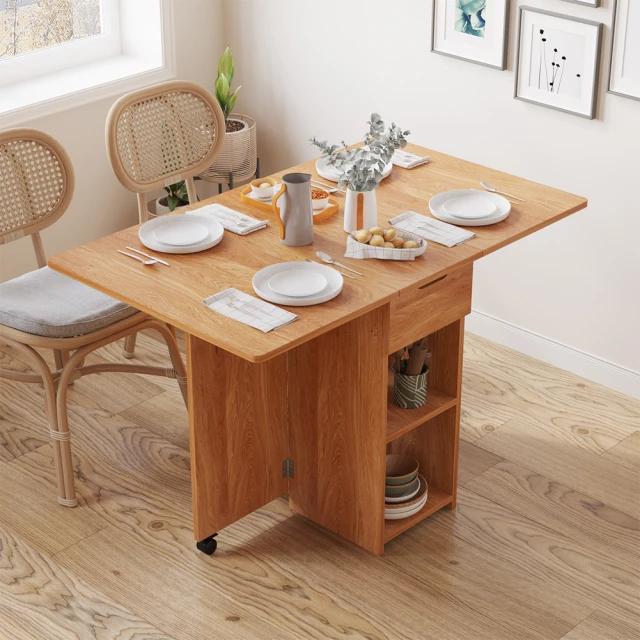 TAVOLO DA PRANZO CON DUE RUOTRE LFCD101 WOOD TAVOLO DA PRANZO CON DUE RUOTRE LFCD101 WOOD