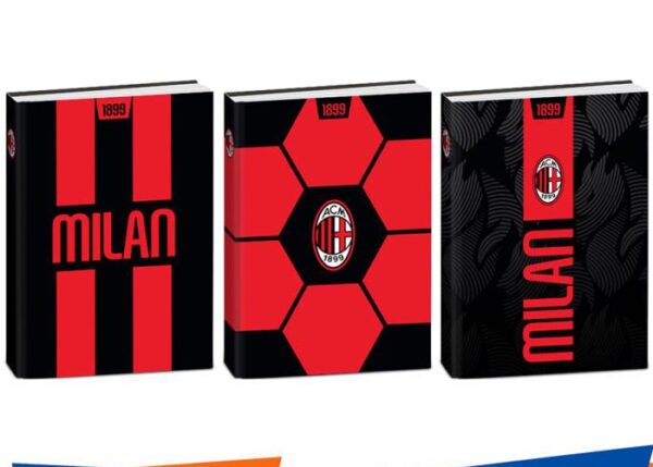 DIARIO SCUOLA STD 12M MILAN LINEA SEVEN