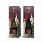 DIFFUSORE DI FRAGRANZA LINEA NATALE PINO MELOGRANO ASS. C/BACCHETTI IN FIBRA ART.38787 -