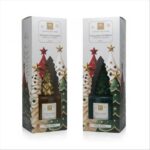 DIFFUSORE DI FRAGRANZA LINEA NATALE PINO VANIGLIA & MANDARINO ASS. C/BACCHETTI IN FIBRA ART.38817 -