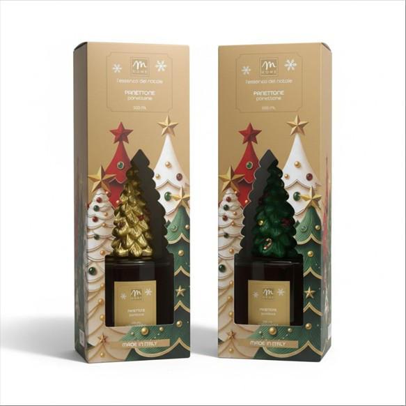 DIFFUSORE DI FRAGRANZA LINEA NATALE PINO PANETTONE ASS. C/BACCHETTI IN FIBRA ART.38831 - DIFFUSORE DI FRAGRANZA LINEA NATALE PINO PANETTONE ASS. C/BACCHETTI IN FIBRA ART.38831 -