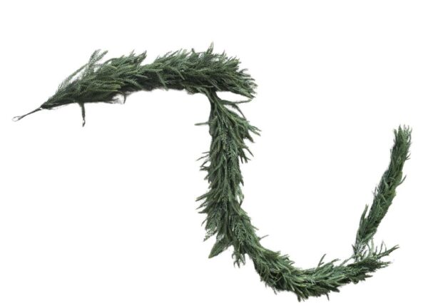 GHIRLANDA VERDE 100% PE 990 RAMI D.2,7XH.10 CM ART.41756 -
