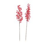 PICK BACCHE ROSSE 61CM DESIGN ASSORTITI ART.58099 -