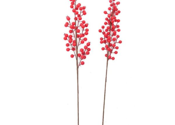 PICK BACCHE ROSSE 61CM DESIGN ASSORTITI ART.58099 -